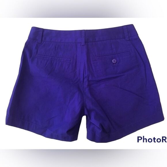 J Crew 3” inseam cobalt chino stretch shorts - Picture 5 of 10